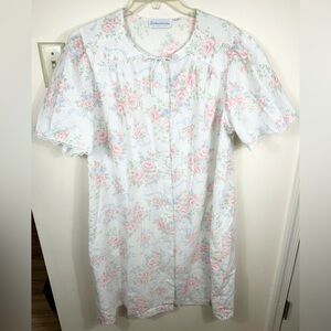 Enchantmates BY MISS ELAINE House Dress Nightgown Floral Lace Cottagecore NOSIZE